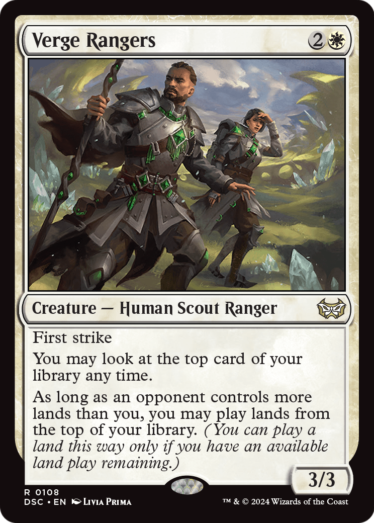Verge Rangers (DSC-108) [Duskmourn: House of Horror Commander]