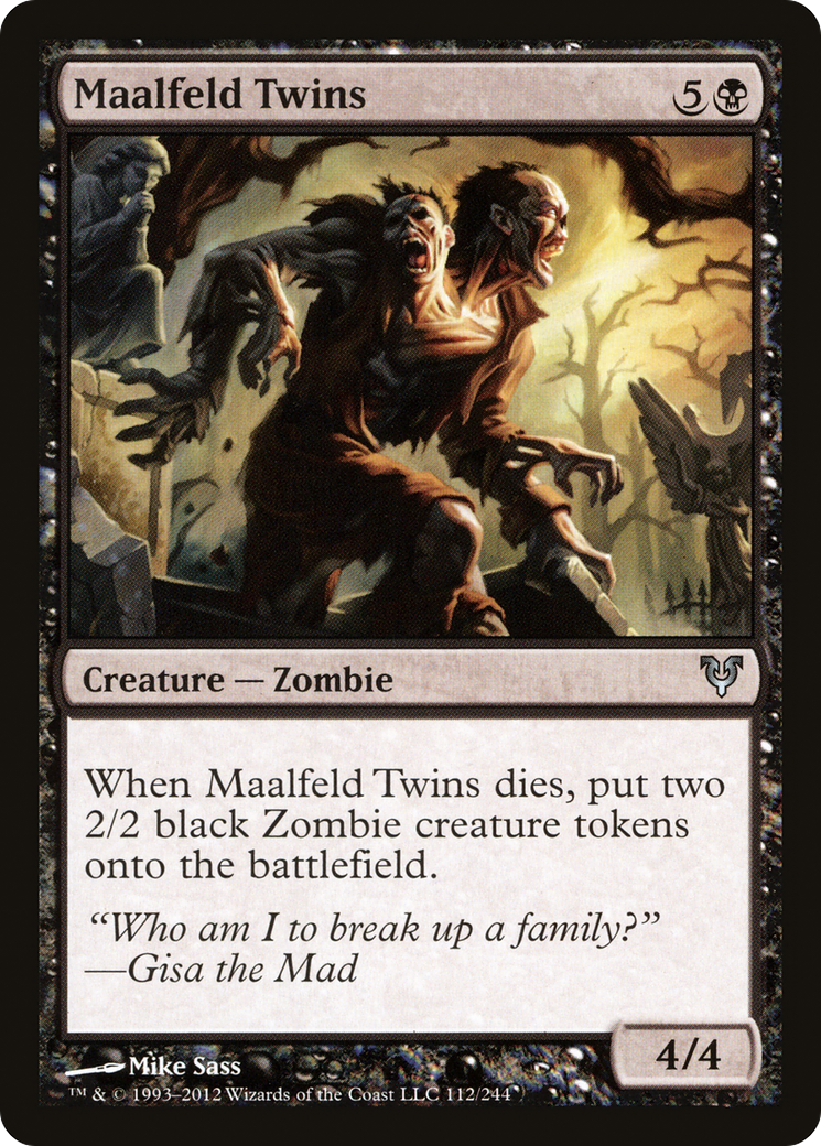Maalfeld Twins (AVR-112) [Avacyn Restored]