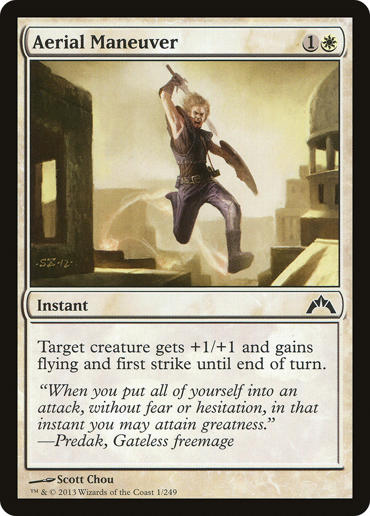 Aerial Maneuver (GTC-001) [Gatecrash] Foil
