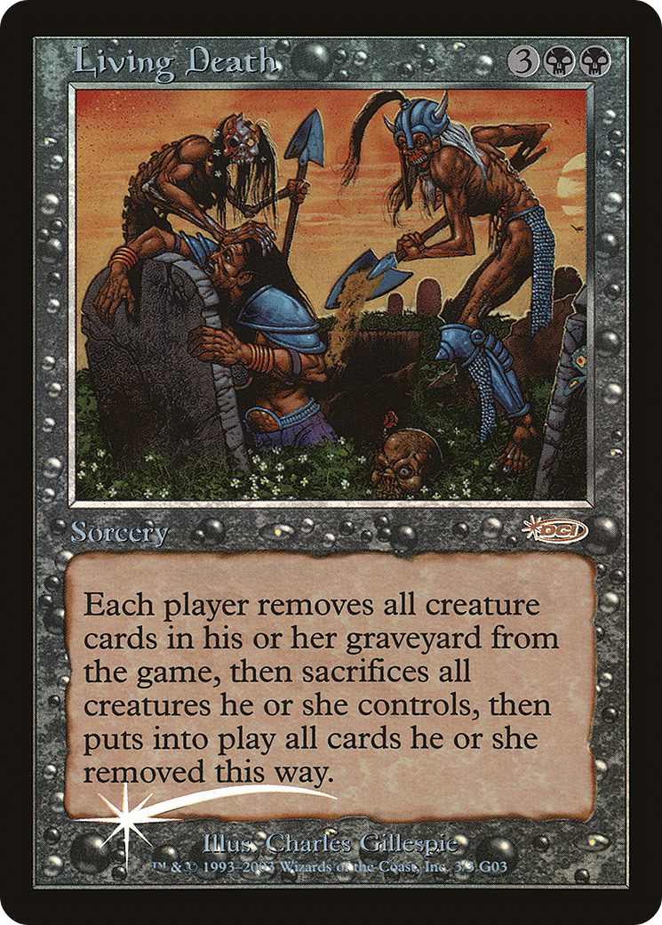 Living Death (JDG-003) [Judge Gift Cards 2003] Foil