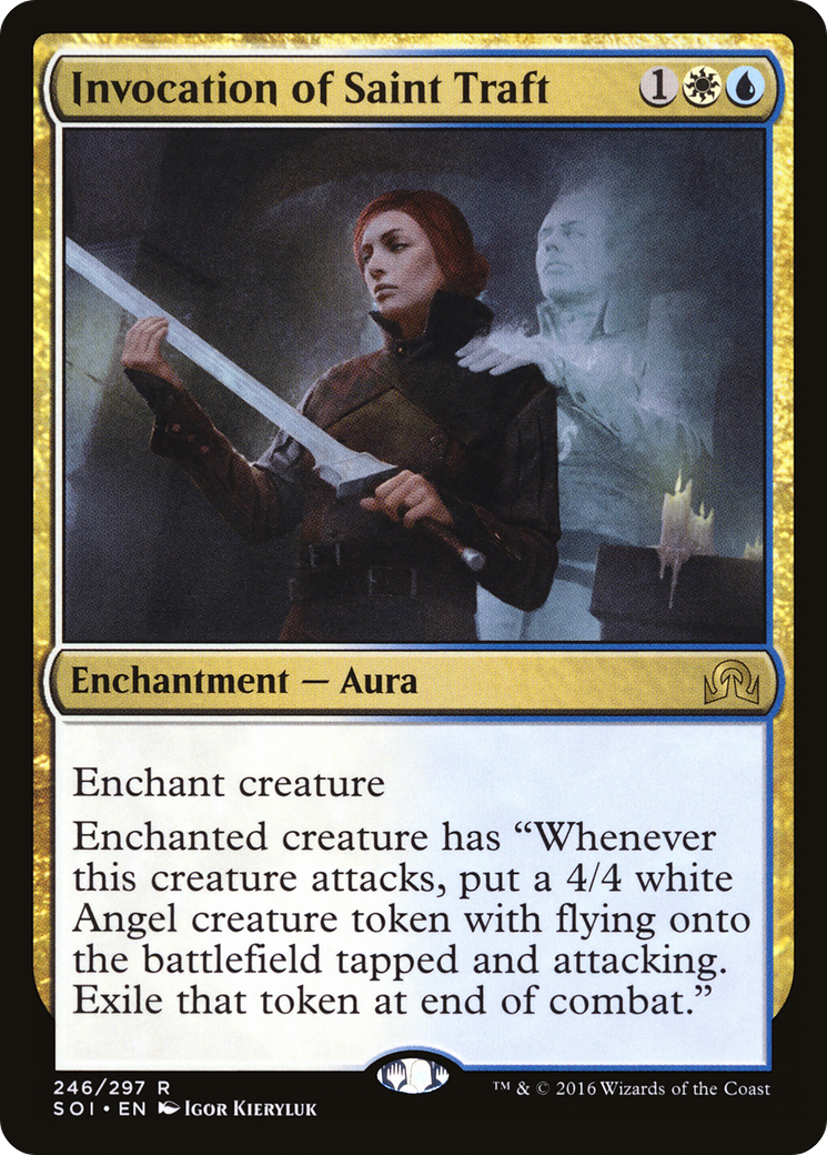 Invocation of Saint Traft (SOI-246) [Shadows over Innistrad]