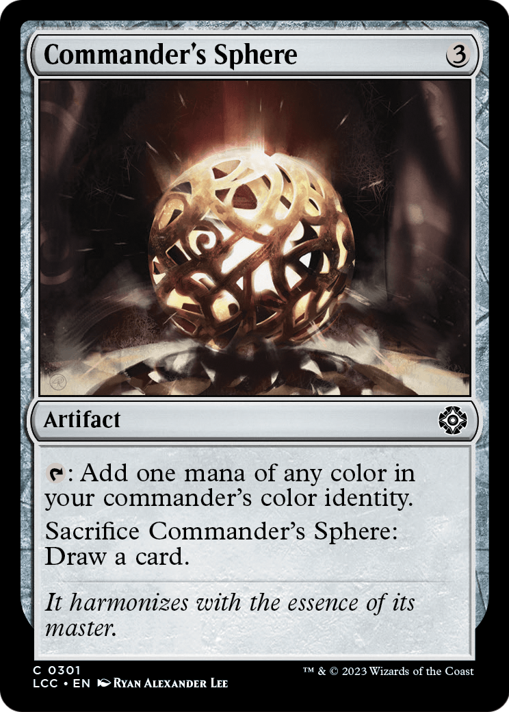 Commander's Sphere (LCC-301) [The Lost Caverns of Ixalan Commander]
