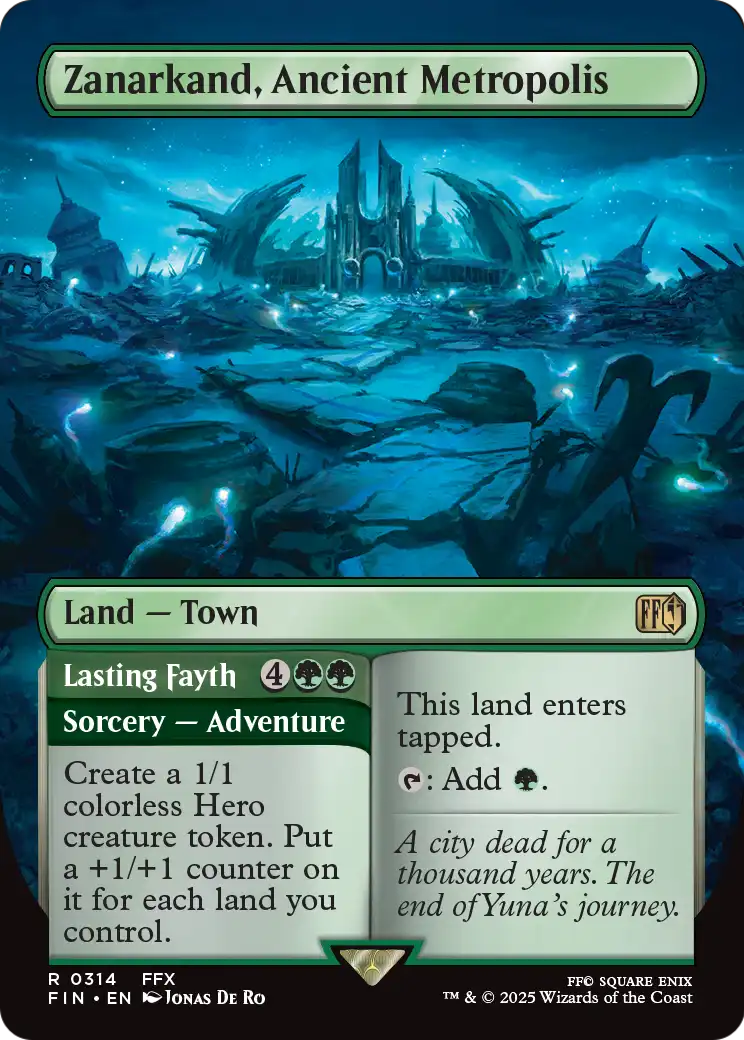 Zanarkand, Ancient Metropolis (Borderless) (FIN-314) [FINAL FANTASY] Foil