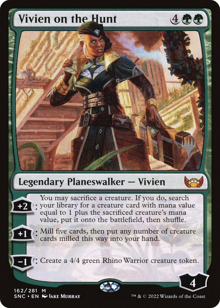 Vivien on the Hunt (PPSNC-162) [Promo Pack: Streets of New Capenna Promos] Foil