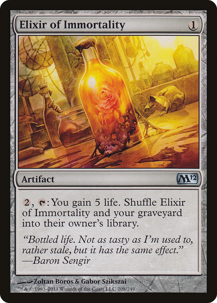 Elixir of Immortality (M12-208) [Magic 2012]