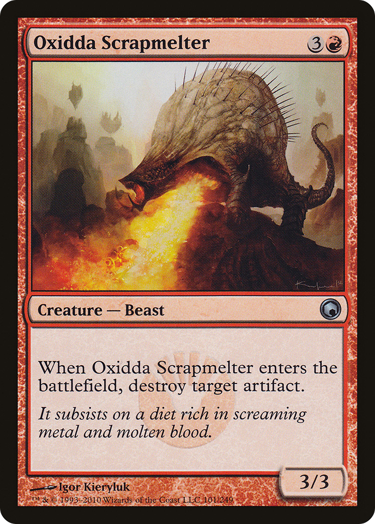 Oxidda Scrapmelter (SOM-101) [Scars of Mirrodin] Foil