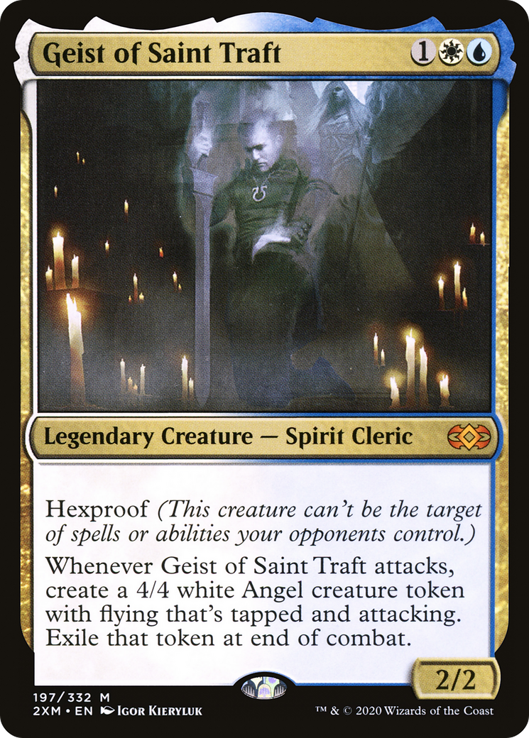 Geist of Saint Traft (2XM-197) [Double Masters] Foil