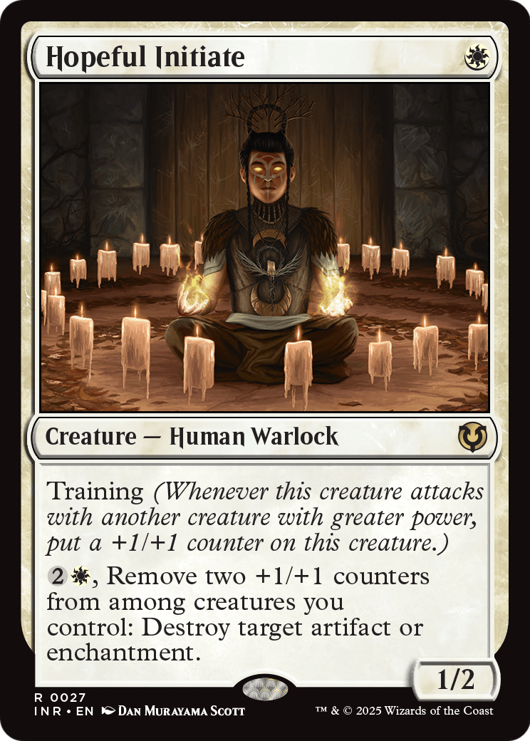 Hopeful Initiate (INR-027) [Innistrad Remastered]