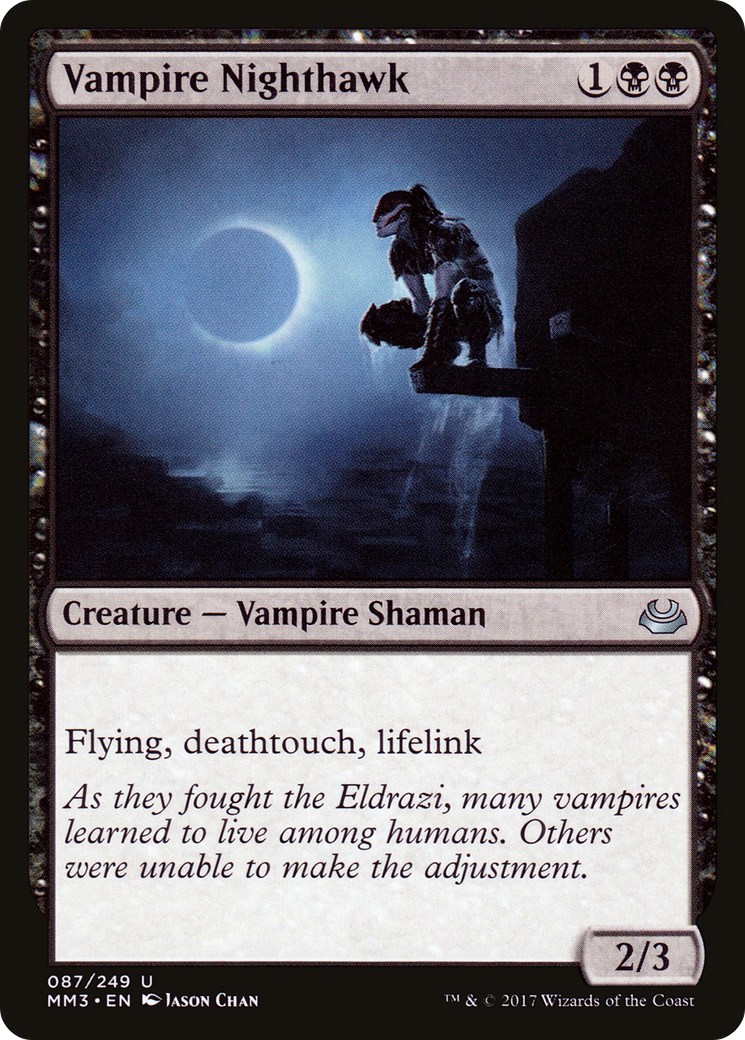 Vampire Nighthawk (MM3-087) [Modern Masters 2017]