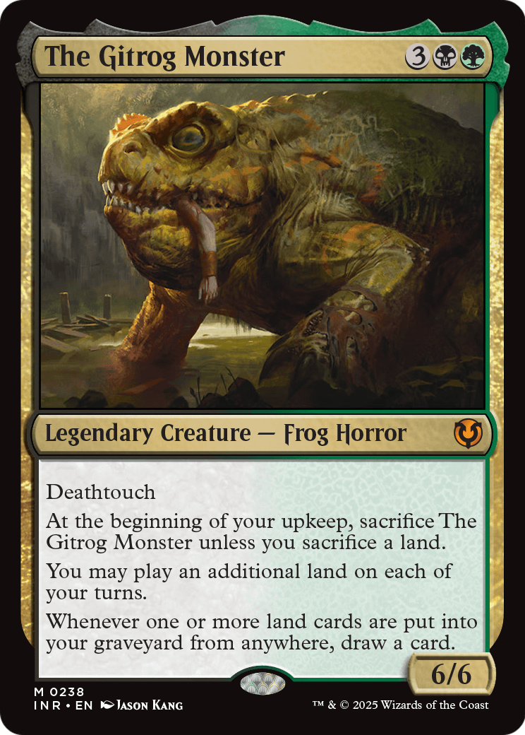 The Gitrog Monster (INR-238) [Innistrad Remastered] Foil