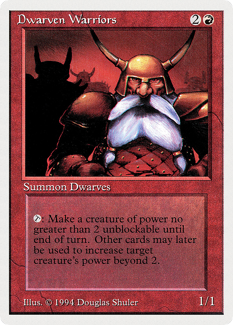 Dwarven Warriors (SUM-144) [Summer Magic / Edgar]
