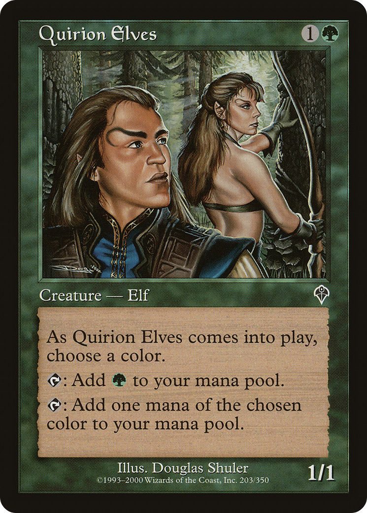 Quirion Elves (INV-203) [Invasion]