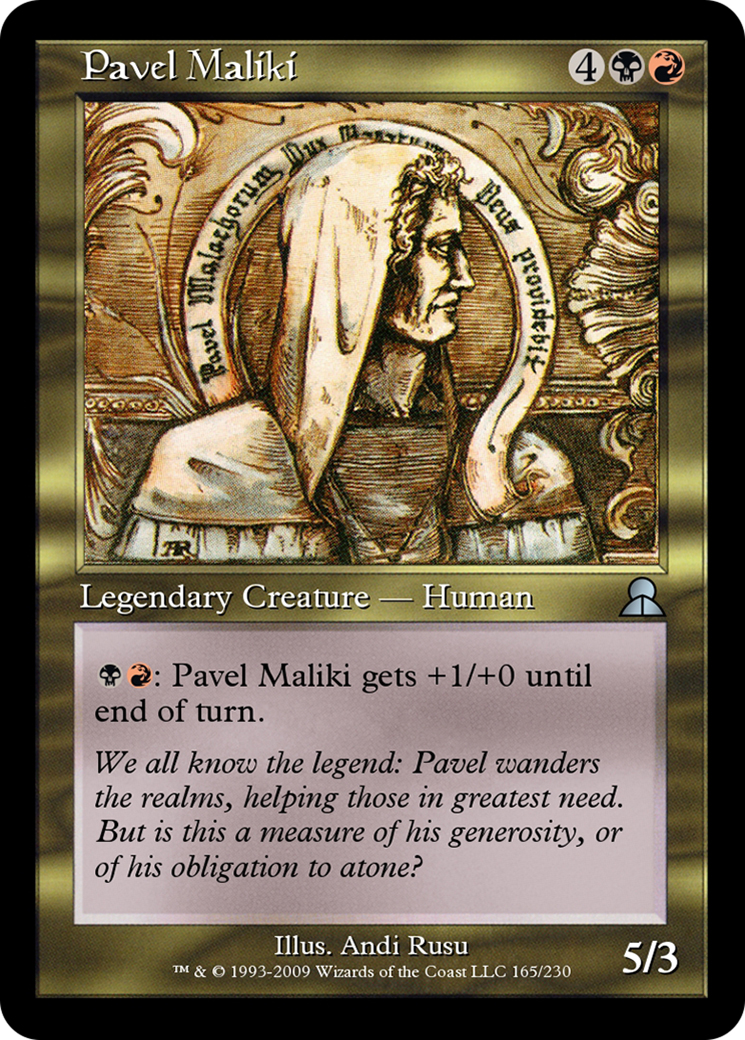 Pavel Maliki (ME3-165) [Masters Edition III] Foil