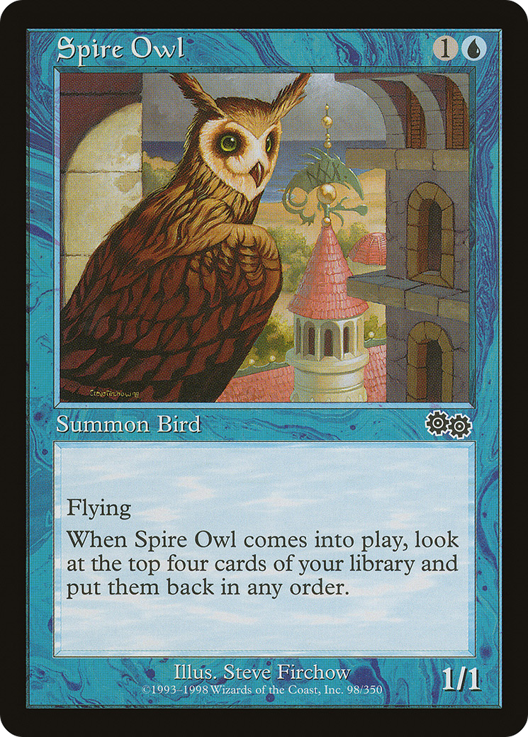 Spire Owl (USG-098) [Urza's Saga]
