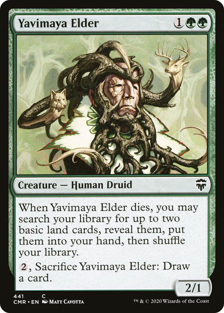 Yavimaya Elder (CMR-441) [Commander Legends]