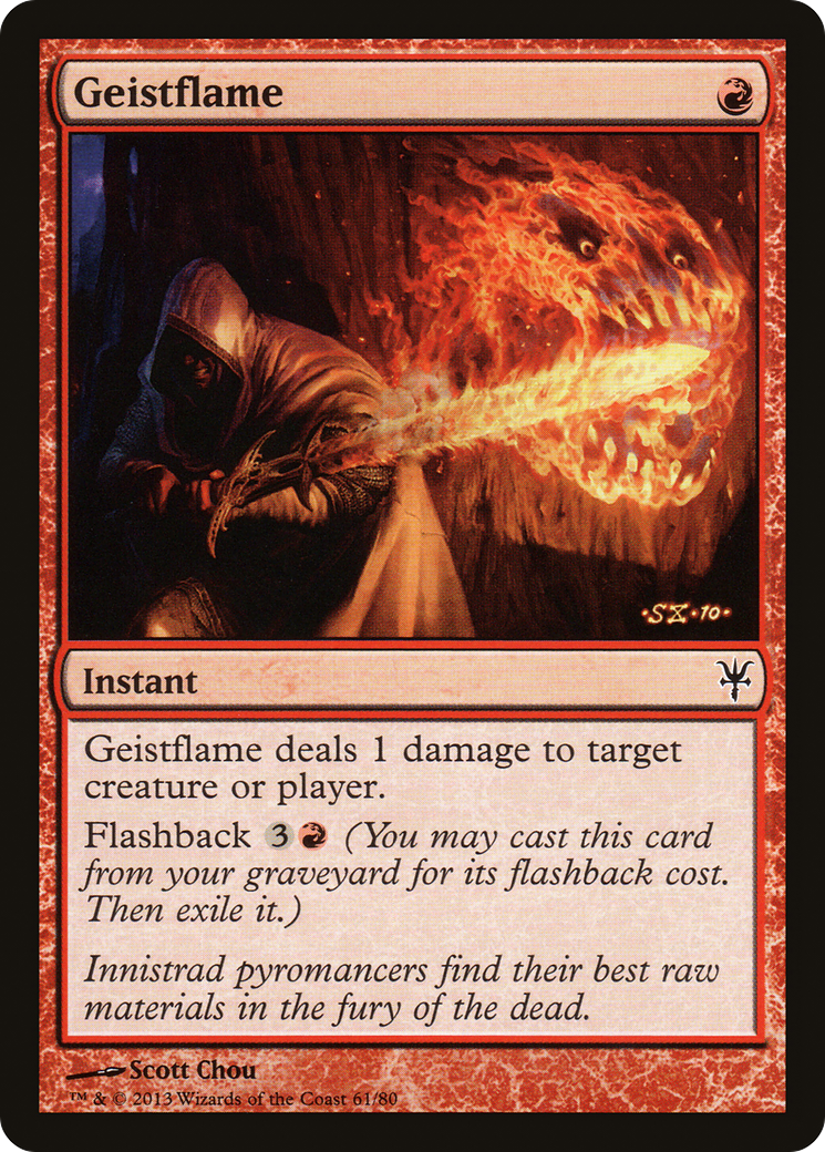 Geistflame (DDK-061) [Duel Decks: Sorin vs. Tibalt]