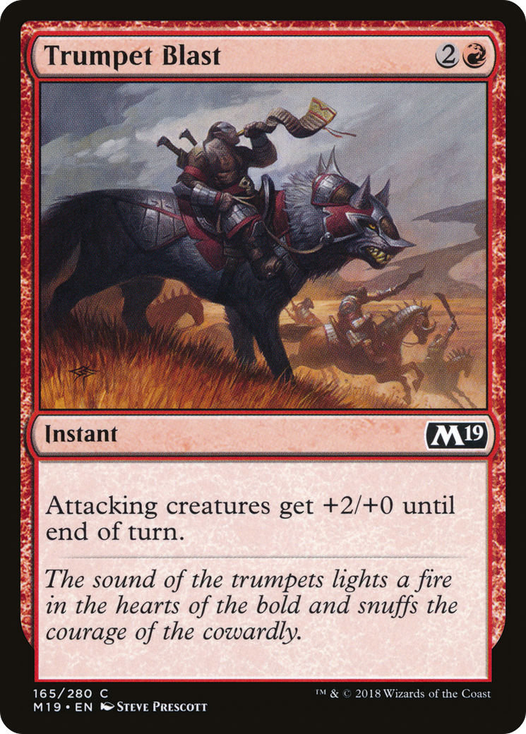 Trumpet Blast (M19-165) [Core Set 2019]