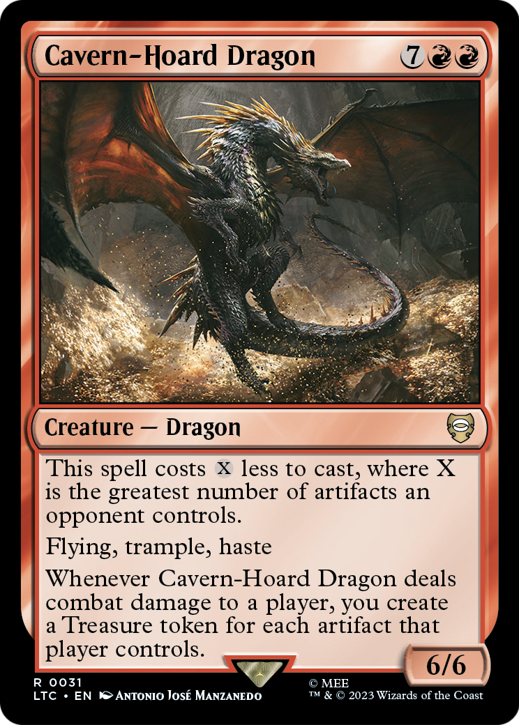 Cavern-Hoard Dragon (LTC-031) [Tales of Middle-earth Commander]