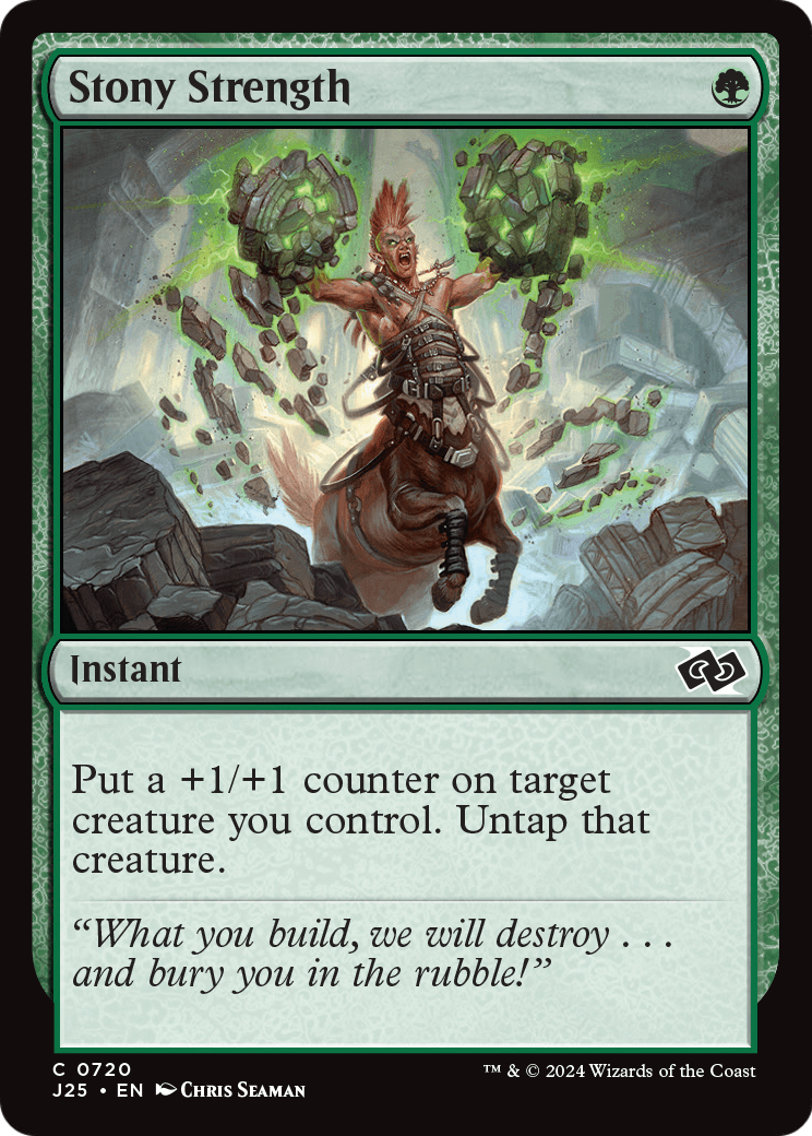 Stony Strength (J25-720) [Foundations Jumpstart]