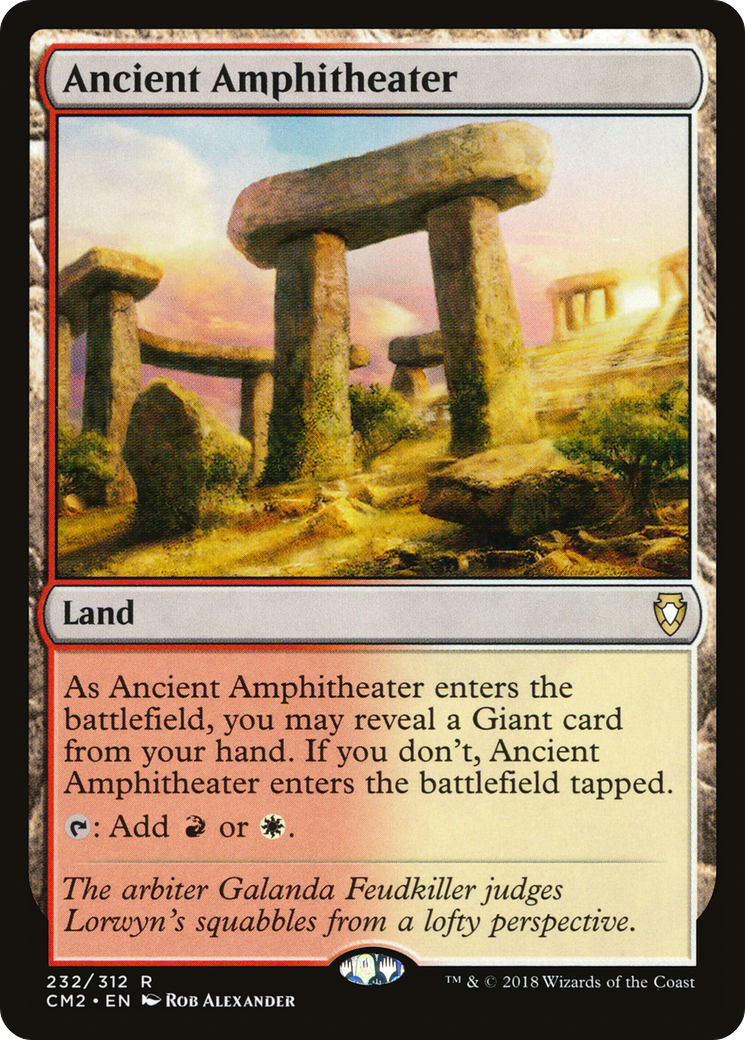 Ancient Amphitheater (CM2-232) [Commander Anthology Volume II]