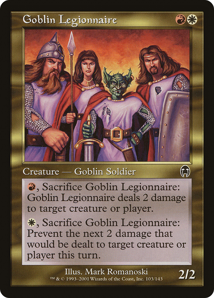 Goblin Legionnaire (APC-103) [Apocalypse] Foil