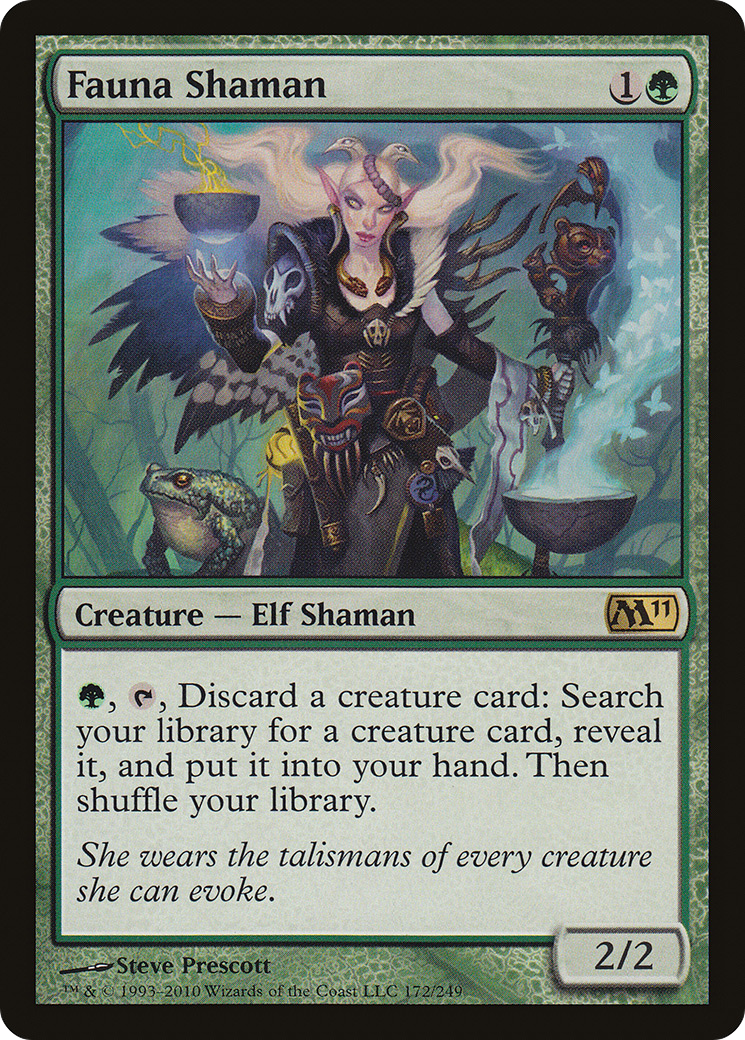 Fauna Shaman (M11-172) [Magic 2011] Foil