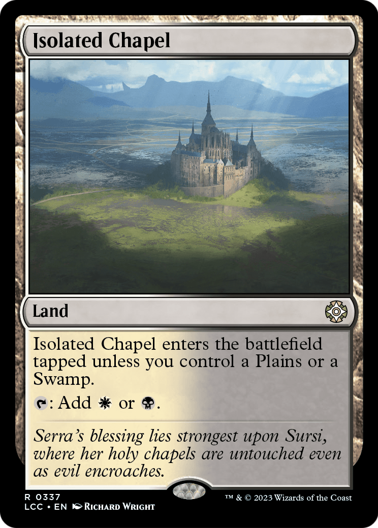 Isolated Chapel (LCC-337) [The Lost Caverns of Ixalan Commander]