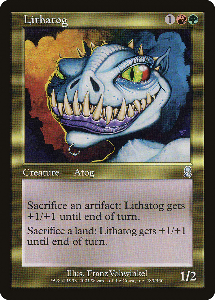 Lithatog (ODY-289) [Odyssey] Foil