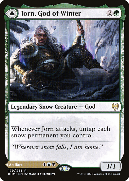 Jorn, God of Winter (KHM-179) [Kaldheim] Foil