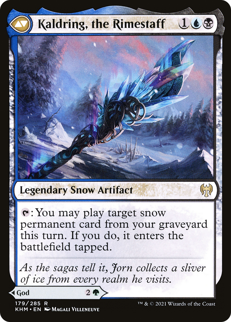 Jorn, God of Winter (KHM-179) [Kaldheim] Foil