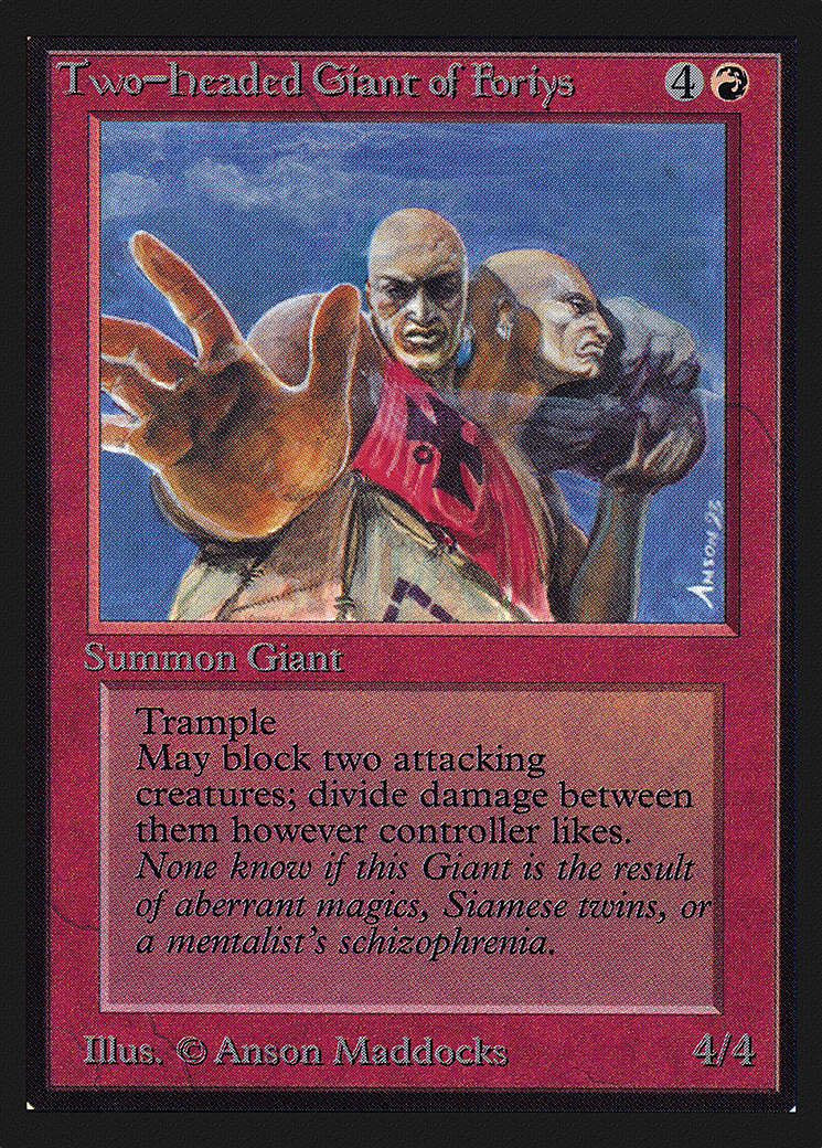 Two-Headed Giant of Foriys (IE) [Intl. Collectors' Edition]