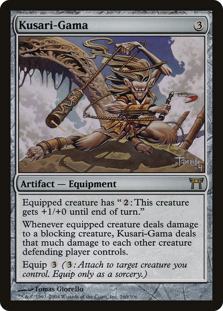 Kusari-Gama (CHK-260) [Champions of Kamigawa] Foil