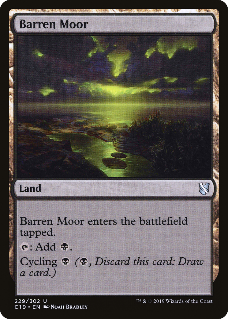 Barren Moor (C19-229) [Commander 2019]