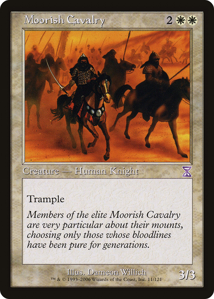 Moorish Cavalry (TSB-011) [Time Spiral Timeshifted]