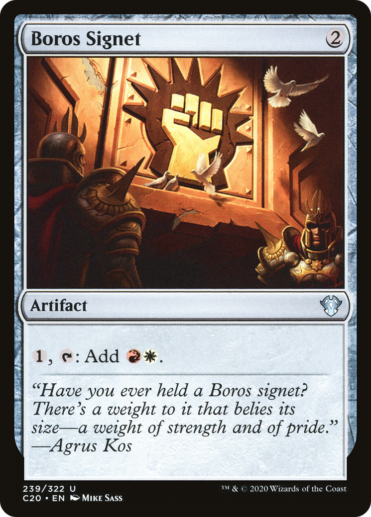 Boros Signet (C20-239) [Commander 2020]