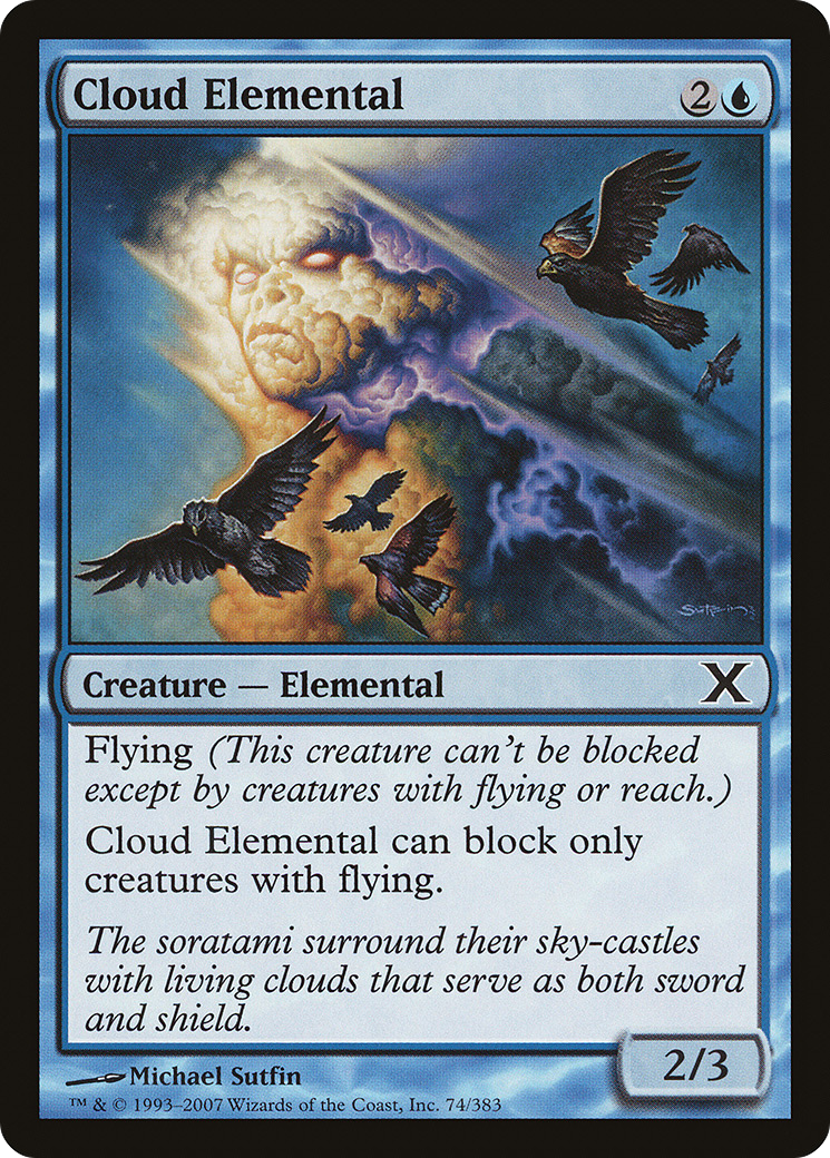 Cloud Elemental (10E-074) [Tenth Edition]