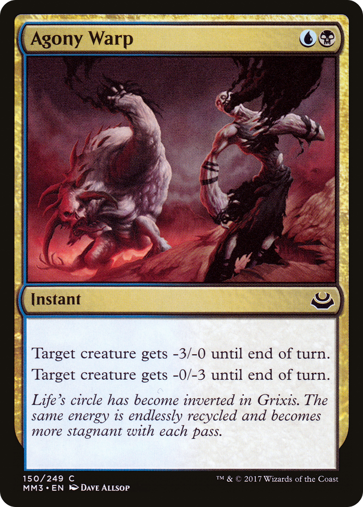 Agony Warp (MM3-150) [Modern Masters 2017] Foil