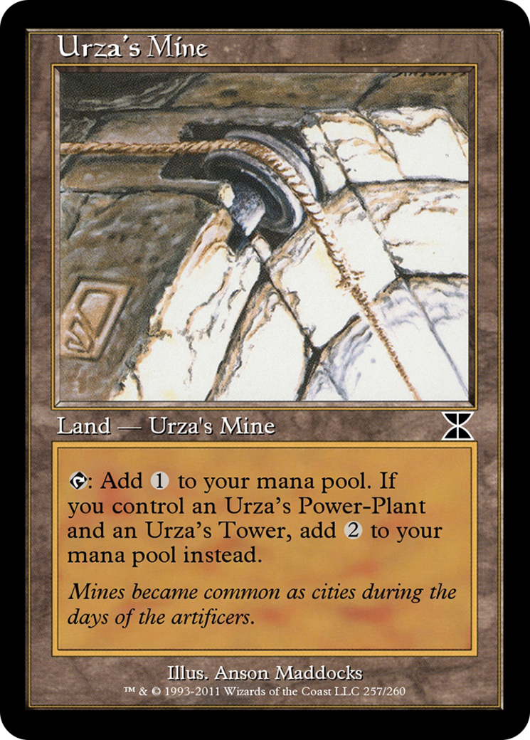 Urza's Mine (ME4-257B) [Masters Edition IV]