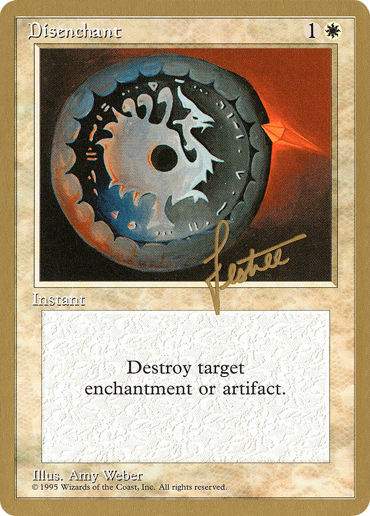 Disenchant - 1996 Bertrand Lestree (4ED) [Pro Tour Collector Set]