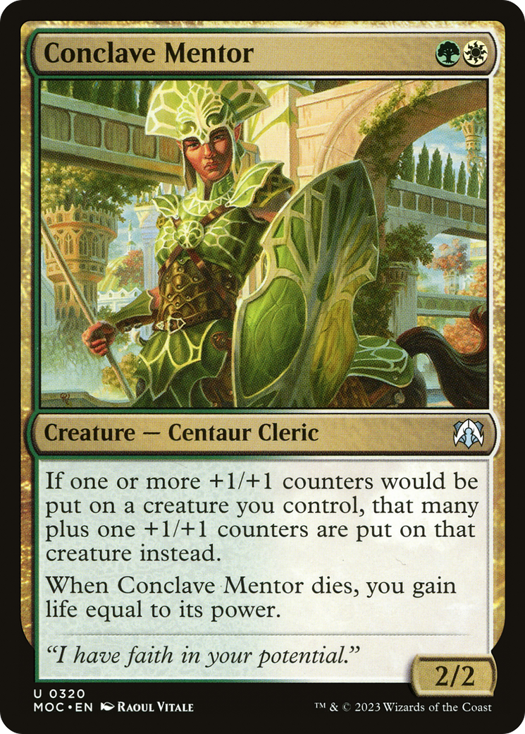 Conclave Mentor (MOC-320) [March of the Machine Commander]