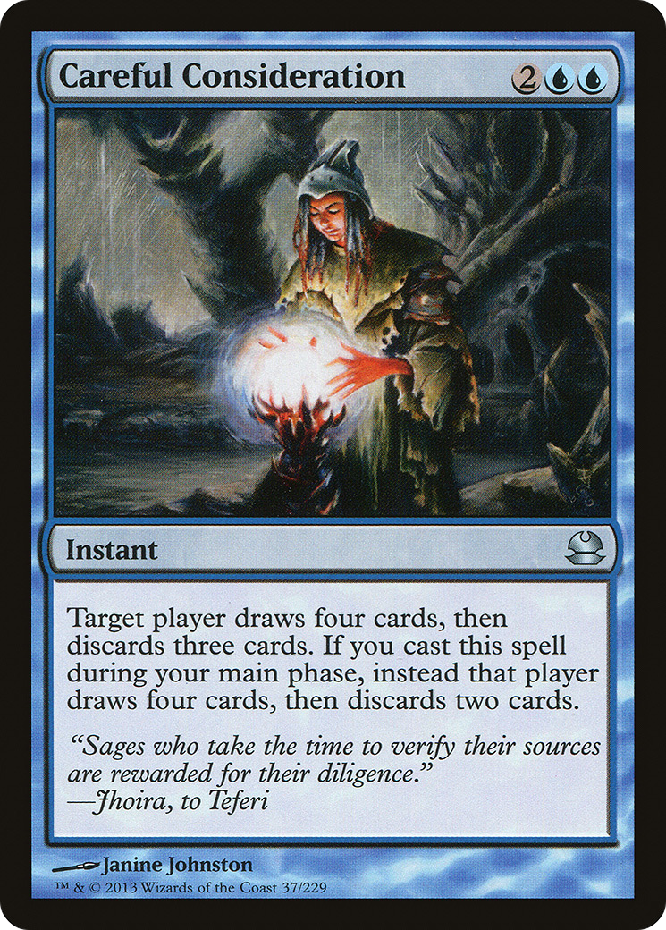Careful Consideration (MMA-037) [Modern Masters] Foil