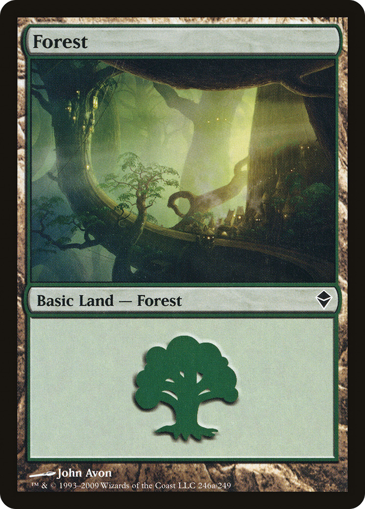 Forest (ZEN-246A) [Zendikar]