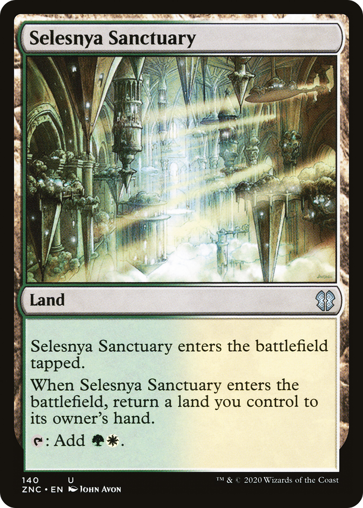 Selesnya Sanctuary (ZNC-140) [Zendikar Rising Commander]