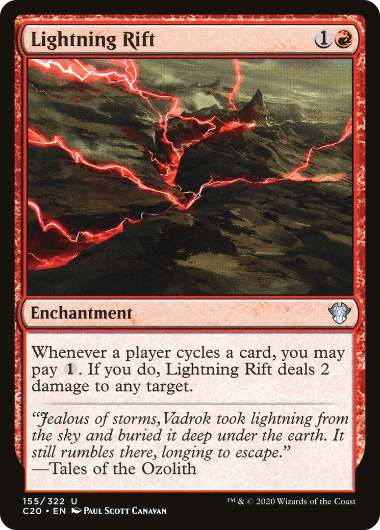 Lightning Rift (C20-155) [Commander 2020]