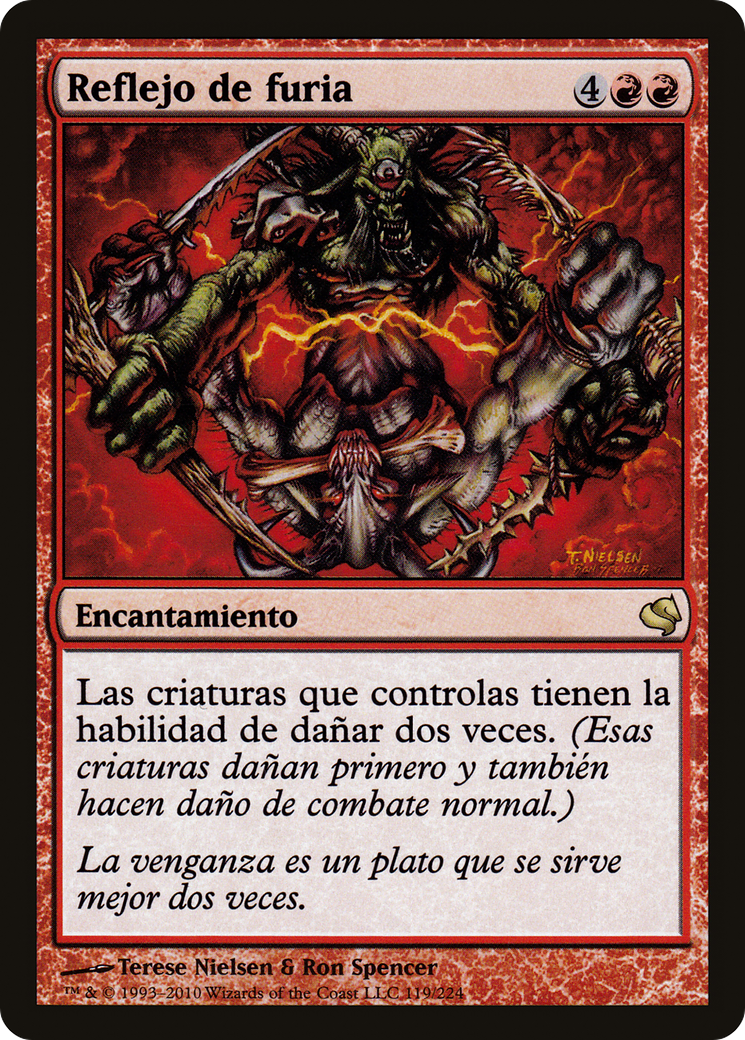Rage Reflection (Spanish) - "Reflejo de furia" (PS11-119) [Salvat 2011]