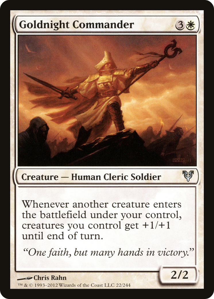 Goldnight Commander (AVR-022) [Avacyn Restored]