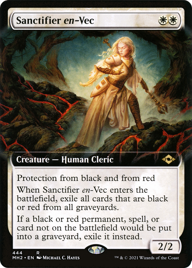 Sanctifier en-Vec (Extended Art) (MH2-444) [Modern Horizons 2] Foil