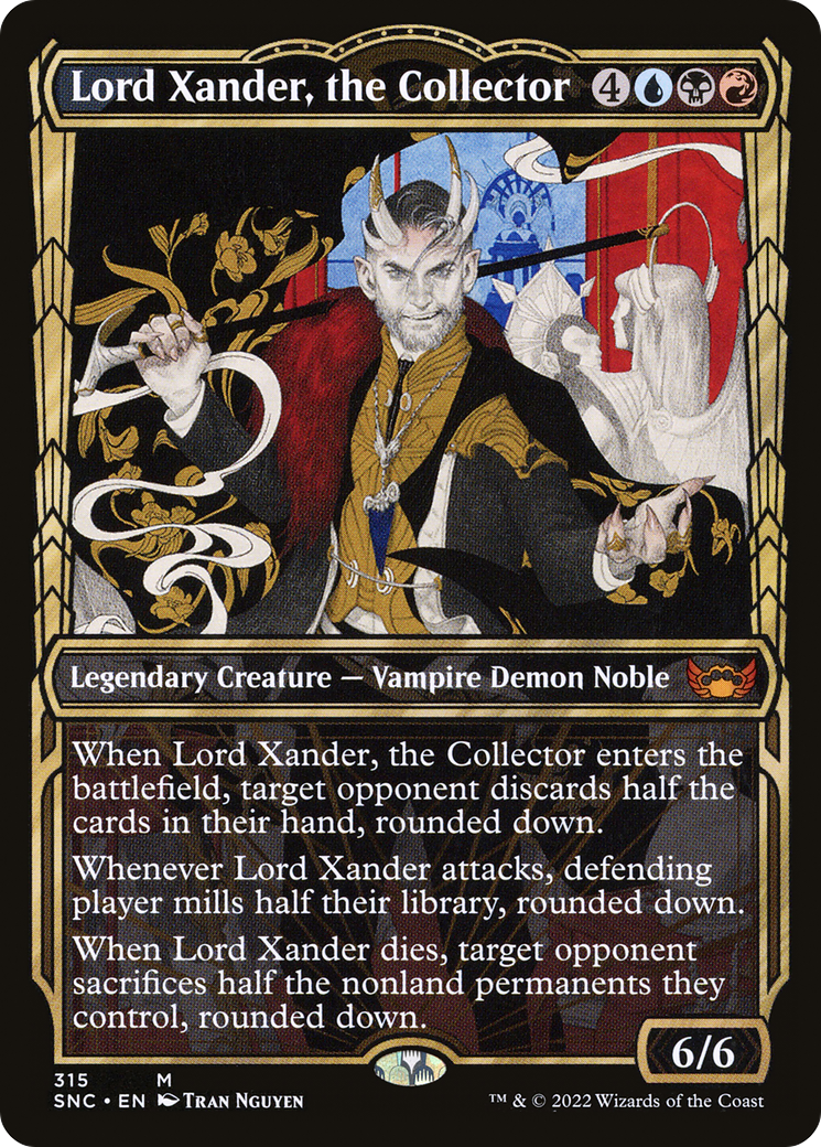 Lord Xander, the Collector (Showcase) (SNC-315) [Streets of New Capenna] Foil