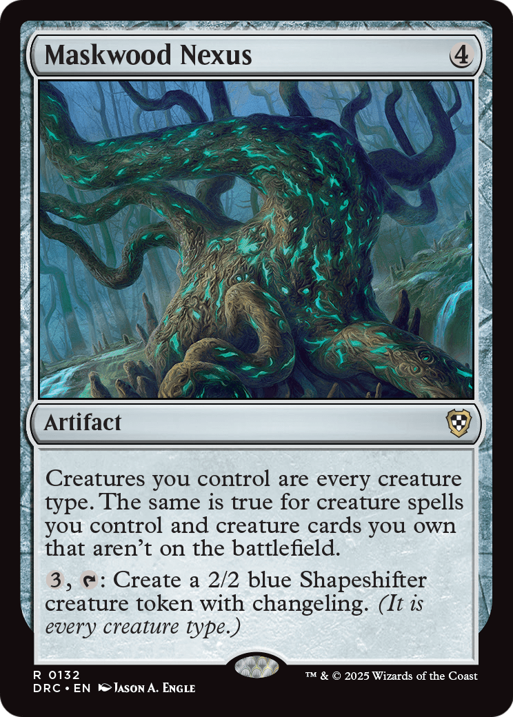 Maskwood Nexus (DRC-132) [Commander: Aetherdrift]