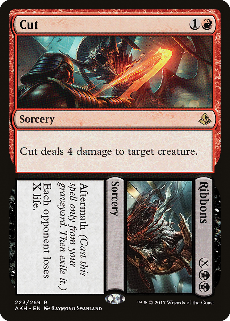 Cut // Ribbons (AKH-223) [Amonkhet]